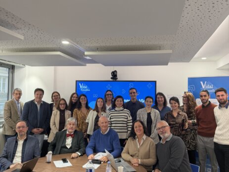 L'équipe Vidal Formation réunie pour la journée Vidal autour des certifications